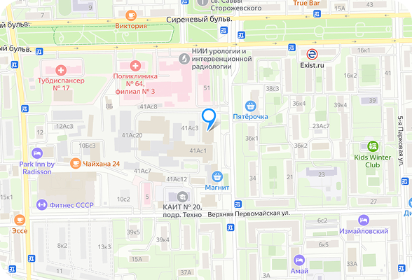 Москва, 3-я Парковая 41а, офис 430
